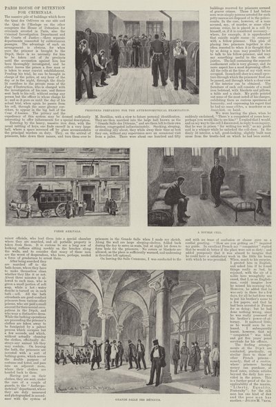 Paryski areszt dla przestępców autorstwa Julius Mandes Price
