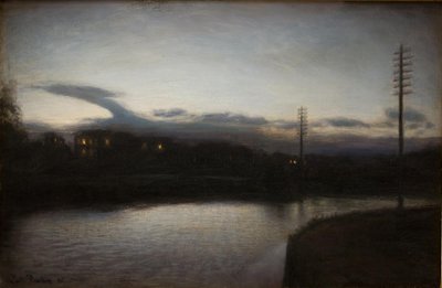 Wieczorny krajobraz autorstwa Julius Paulsen