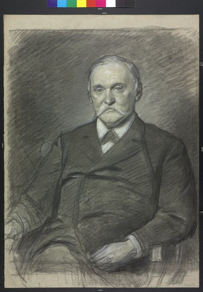Alfred von Arneth autorstwa Julius Schmid