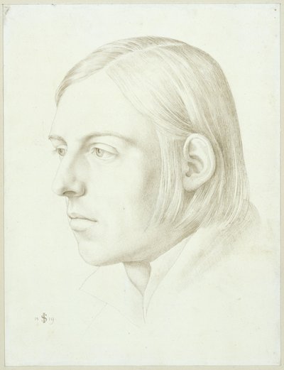 Portret Scheffera von Leonardshoffa autorstwa Julius Schnorr von Carolsfeld