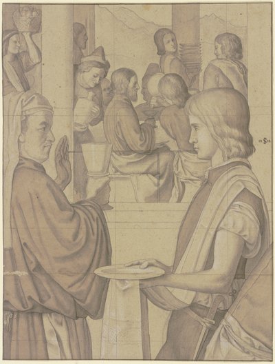 Wesele w Kanie autorstwa Julius Schnorr von Carolsfeld