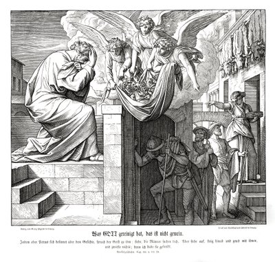 Ludzie Piotra i Korneliusza, Dzieje Apostolskie autorstwa Julius Schnorr von Carolsfeld
