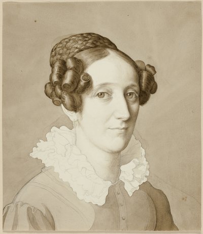 Portret kobiety autorstwa Julius Schnorr von Carolsfeld