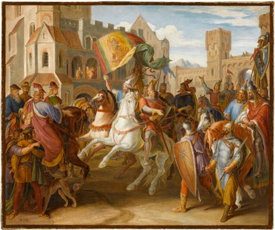 Triumfalny powrót Zygfryda autorstwa Julius Schnorr von Carolsfeld