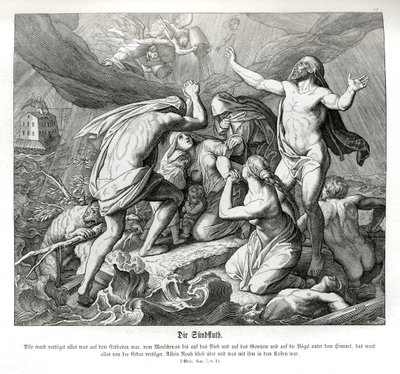 Potop, Genesis autorstwa Julius Schnorr von Carolsfeld