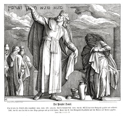 Prorok Daniel autorstwa Julius Schnorr von Carolsfeld