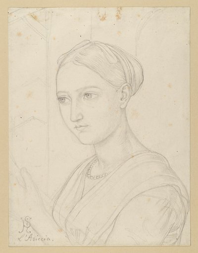 Vittoria Caldoni autorstwa Julius Schnorr von Carolsfeld