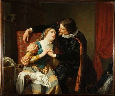 Egmont i Klärchen autorstwa Julius von Blaas