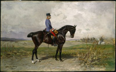 Franz Joseph, Reiterbildnis / Blaas autorstwa Julius von Blaas