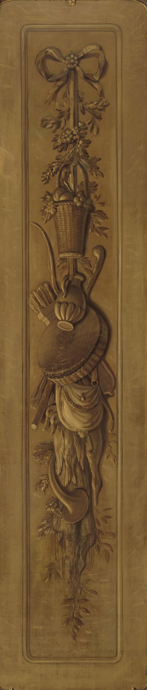 Grisaille z trofeum zawieszonym na łuku autorstwa Jurriaan Andriessen