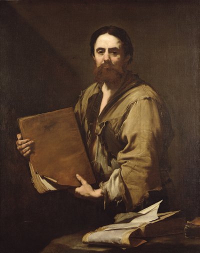 Ein Philosoph, ca. 1630er von Jusepe de (1591-1652) Ribera