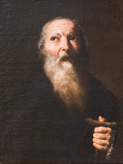 Heiliger Antonius Abt von Jusepe de (1591-1652) Ribera