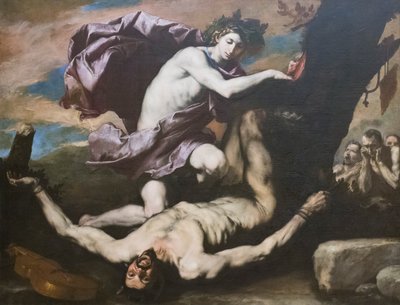 Apollo i Marsjasz autorstwa Jusepe de Ribera