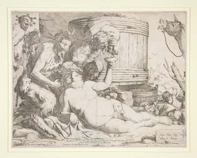 Bachana (Pijany Silenus) autorstwa Jusepe de Ribera