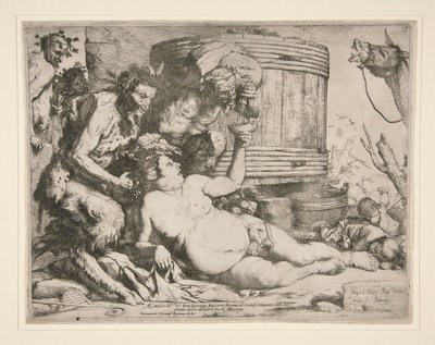 Bachana (Pijany Silenus) autorstwa Jusepe de Ribera