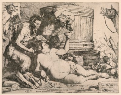 Pijany Silenus autorstwa Jusepe de Ribera