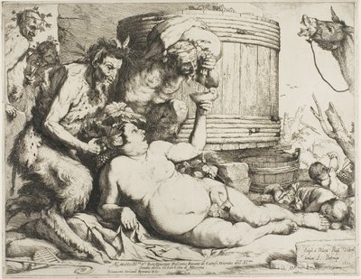 Pijany Silenus autorstwa Jusepe de Ribera