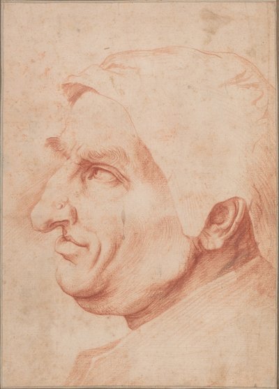 Głowa mężczyzny autorstwa Jusepe de Ribera