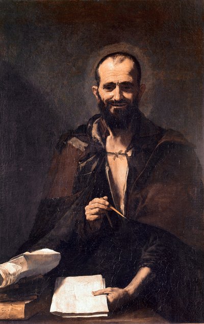 Reprezentacja Archimede (olej na płótnie) autorstwa Jusepe de Ribera