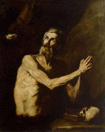 Święty Paweł Pustelnik autorstwa Jusepe de Ribera
