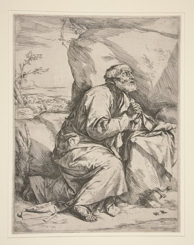 Święty Piotr w pokucie autorstwa Jusepe de Ribera