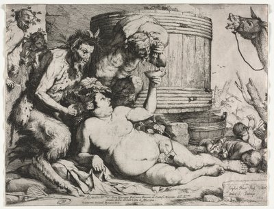 Silenus autorstwa Jusepe de Ribera