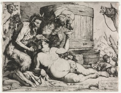Silenus, 1628 autorstwa Jusepe de Ribera
