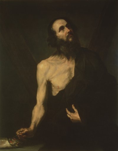 św. Andrzeja autorstwa Jusepe de Ribera
