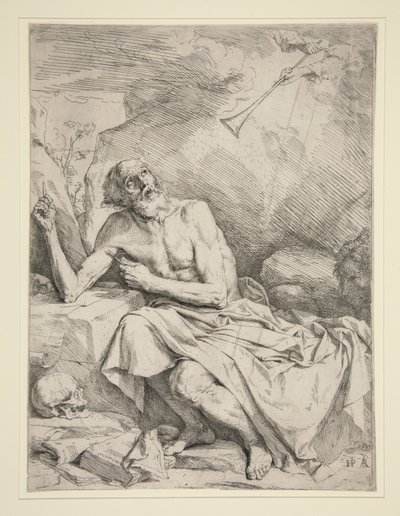 Św. Hieronim autorstwa Jusepe de Ribera