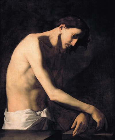 Biczowanie Chrystusa par Ribera, Jose, de (1591-1652). Olej na płótnie, format : 99x81, ok. 1620, Galleria Sabauda, Turyn autorstwa Jusepe de Ribera