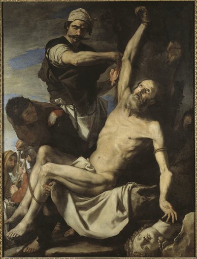 Męczeństwo świętego Bartłomieja autorstwa Jusepe de Ribera