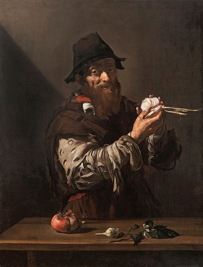 Zmysł węchu, ok. 1615 (olej na płótnie) autorstwa Jusepe de Ribera