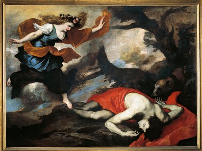 Wenus i Adonis (olej na płótnie) autorstwa Jusepe de Ribera