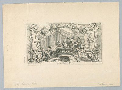 Ozdoba z figurami autorstwa Juste Aurèle Meissonnier