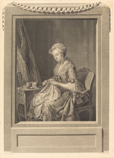 Dobry przykład autorstwa Juste Chevillet after Jean Gaspard Heilmann