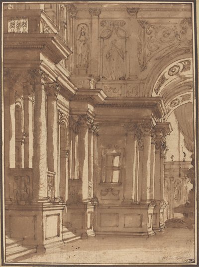 Wnętrze Pałacu autorstwa Juste François Boucher