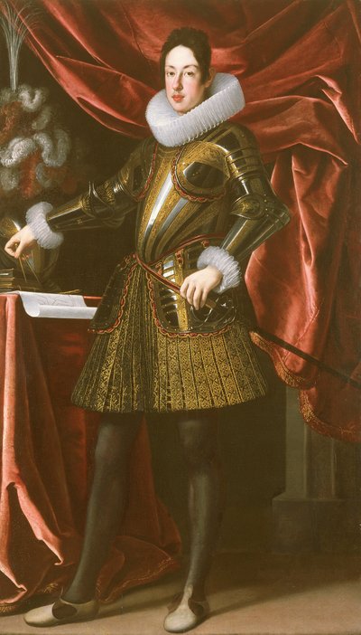 Wielki Książę Ferdynand II Toskański 1610-1670, c1630-1640. autorstwa Justus Sustermans