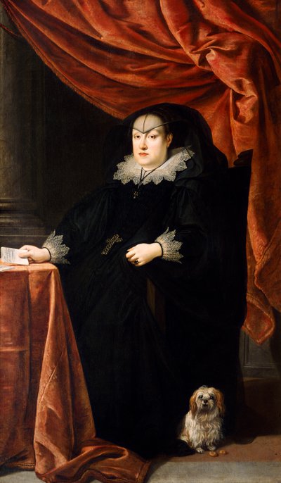 Maria Maddalena z Austrii ok. 1621 r. (olej na płótnie) autorstwa Justus Sustermans