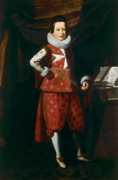 Portret Giovana Carlo de Medici w wieku dziesięciu lat autorstwa Justus Sustermans