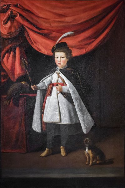 Portret Leopolda de Medici jako młodego chłopca autorstwa Justus Sustermans