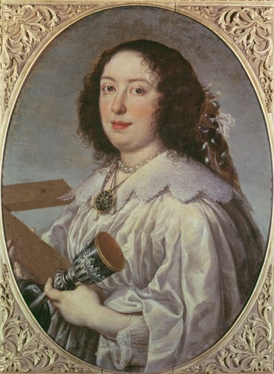 Portret Vittoria della Rovere jako św. Heleny, 1669 autorstwa Justus Sustermans