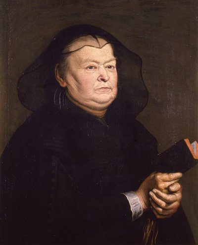 Portret wdowy autorstwa Justus Sustermans