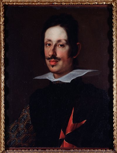 Portret Wielkiego Księcia Toskanii Ferdynanda II de Medicis (olej na płótnie). autorstwa Justus Sustermans