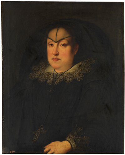 hiszpański: María Magdalena de Austria-Estiria, gran duquesa de Toscana Portret Marii Magdaleny Austriackiej jako wdowy autorstwa Justus Sustermans