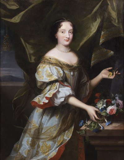 Portret Hortense Mancini () autorstwa Justus van Egmont