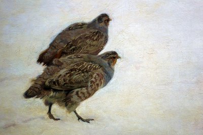 Kuropatwy autorstwa Józef Chełmoński
