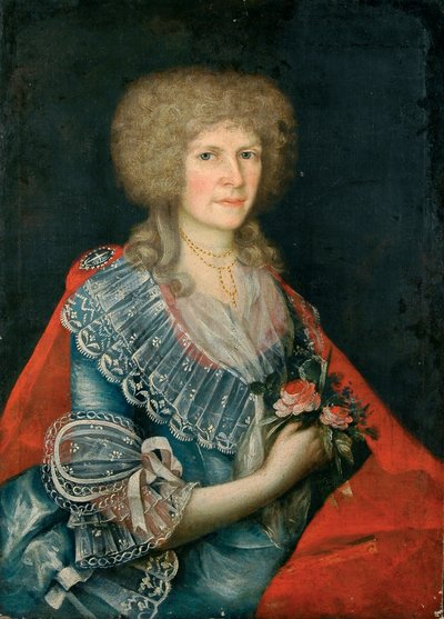 Faworski - Portret Teresy z Krosnowskich Garbowskiej 1789 autorstwa Jozef Faworski