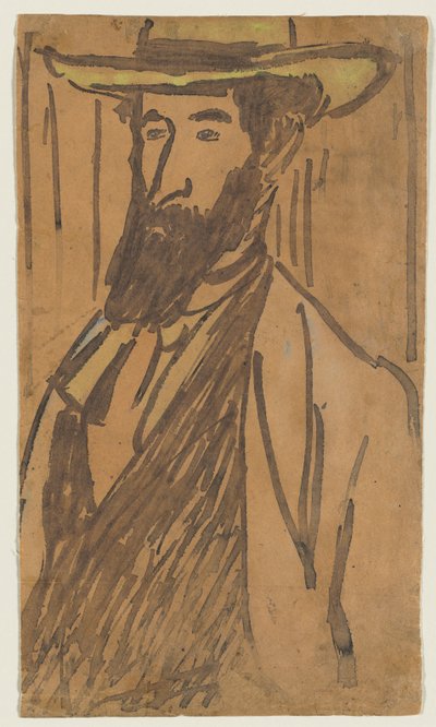 Portret Aristide Maillol, c. 1890. autorstwa József Rippl Rónai