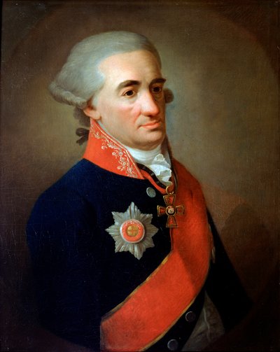 „Portret poety Michała M. Cheraskowa”, koniec XVIII wieku autorstwa K Goekke
