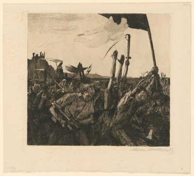 Bunt (8. stan) autorstwa Käthe Kollwitz